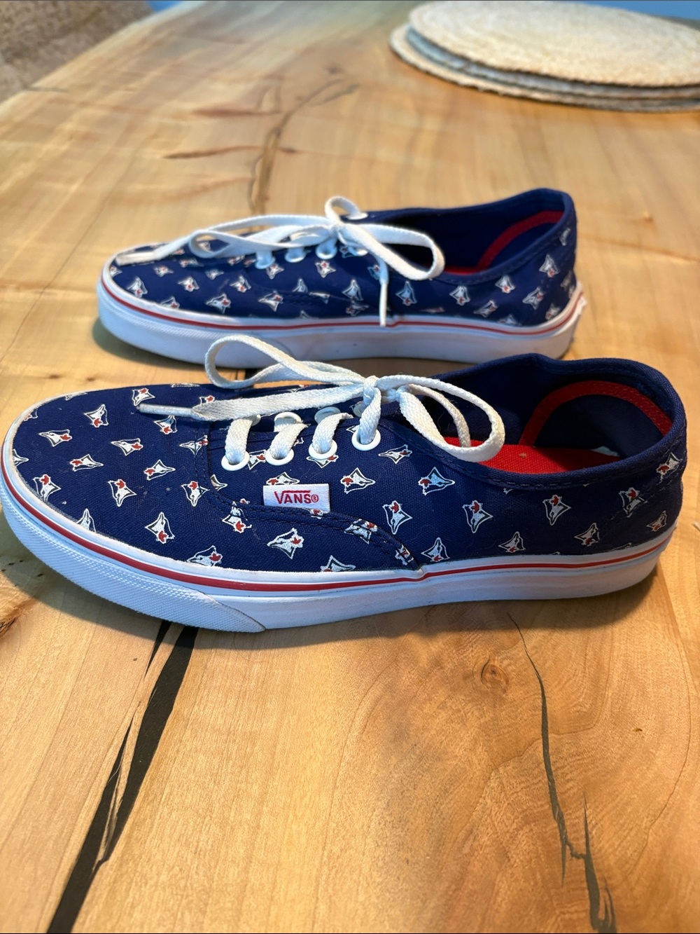 Vans Toronto Bluejays Vans Sneakers Women’s size 7